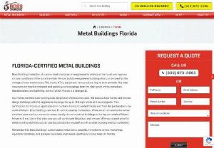 Florida Metal Buildings - Do you need a strong metal building to handle Florida weather can throw at you? Boss Buildings deliver all types of metal building FL with a complete range including garages, carports, barns, commercial buildings, and so on.