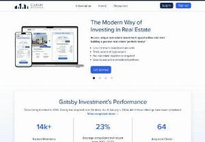 Gatsby Investment - Discover real estate syndication investment opportunities with Gatsby Investment to help grow and diversify your real estate portfolio.