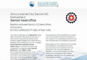 Sanosil Biotech - Disinfectant and Fumigant Manufacturer in India - Sanosil Biotech is manufacturer of disinfectant and fumigant in India. Our patented swiss formulation solution is eco-friendly, safest and most trusted.