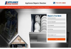 Appliances Repair Service Houston TX - Appliances Repair Service Houston TX is the contractor you can rely on to work on all sorts of appliance repair services. With our fair prices, quick response time, and courteous service, you are sure to get outstanding deals from us. Our savvy technicians can tackle any job, including an oven, electric range, dishwasher, washing machine, and freezer repair.