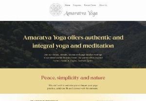 Amaratva vzw - Amaratva yoga offers authentic teachings of yoga and meditation. Our mission is to stay authentic to the tradition and essence of yoga, while adapting to modern needs. We offer yoga teacher trainings, yoga and meditation retreats and courses.