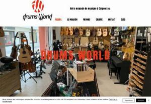 Drums World - Sale of musical instruments, rental, repair, maintenance.Music, musical instrument, drums, guitar, piano, guitar strings, drumsticks, snare drum,