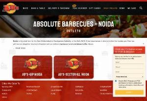Best Barbecue Buffet in Noida - Absolute Barbecues is an authentic barbecue buffet restaurant in Noida. Order BBQ online with express by AB's. AB's brings you the best barbecue buffet in Noida with the best offers. Get the best BBQ offers on barbeque home delivery. Enjoy delicious barbecue lunch and dinner buffet with the best BBQ deals near you.