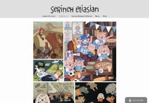 Serineh Eliasian Illustrations - Serineh Eliasian, Illustrator & Surface Designer.