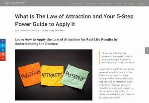 What Is the Law of Attraction & Your 5-Step Powerful Guide! - Defining what is the law of attraction and delving into why it works when applied right Read on for a powerful 5 step science and energy based guide to LOA