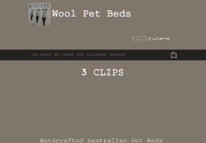 3 Clips 100% Australian Wool pet Beds - Here at 3 Clips, we make Handcrafted 100% Australian wool pet beds that are heathy for your pet and the planet. 
Our pets are our best friends and we're on a mission to help your beloved pets have the greatest sleep possible. Our Handcrafted Pet Bed [link those three words to the shop page] is a new way to think about how our pets sleep and tackle the rising anxiety in pets.
We are dedicated to improving the rest and sleep of pets and their owners alike.