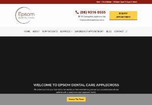 Epsom Dental Care Applecross - Epsom Dental Care Applecross is dedicated to staying on top of the latest diagnostic tools and treatments. It is our goal to give our patients healthy smiles of which they can be proud. We want to achieve that goal as easily as possible for our patients.