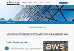 Amazon AWS Partners in Dubai| Bounce Back Technologies - Find Amazon (AWS) Patners in Dubai as it is the Best and broadly adopted cloud platform which is offering over 165 fully featured services from data centers globally. Just Call to Bounce Back Technologies and know more with their expert team.