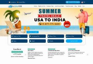 Enjoy great savings on flight tickets from USA to India - Get amazing deals on flight from USA to India. Book now to save more on flight ticket by finding best price at flydealfare. Hurry up to avail the offer.