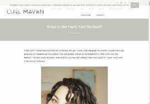 What is the Curly Girl Method? - Steps for Beginners - Curl Maven - What is the Curly Girl Method? This post covers the basics steps for beginners. Most of all it's a journey and a lifestyle rather than a quick fix. 