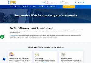 Responsive Web Design Services Company | ICOREAustralia - Hire ICOREAustralia for professional responsive web design services! We help businesses generate a higher ROI from responsive websites.