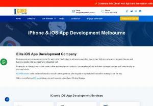 IOS/ iPhone App Development Services Company | ICOREAustralia - We are a leading iOS/iPhone App Development Company in Australia. Our team has made better as compared to other iPhone Development Services.