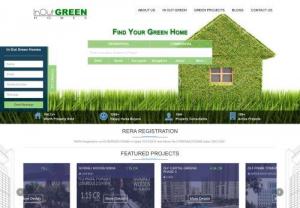 Green Homes in Delhi - A green home is a home built for environmental sustainability. In Out Green Homes portal offers green and pollution-free homes in NCR, Delhi. Green Homes can use sustainably sourced, environmentally friendly and/or recycled building materials. Sustainable energy such as solar or geothermal can be used, and natural features such as sunlight and tree cover can be fully utilized to improve energy efficiency.