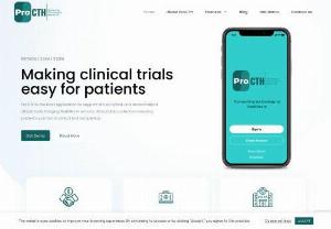 Clinical research monitoring application - ProCTH is an application developed to ease clinical trials and make it more user-friendly. ProCTH helps in monitoring the clinical trials by providing services such as patient recruitment, e-PRO & real-time data management, tracking via reports, etc. ProCTH aims at connecting technology to healthcare thus providing the best and updated services to its users. Download our app to know more.