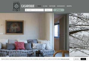 Casa Roque Segovia - Casa Roque has been conceived as a little piece of peace in the Segovian countryside. It has been designed to the last detail so that you can spend, from a weekend, to long periods. The result is a cozy place that you can call 