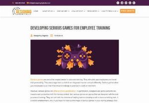 Games for Corporate Training - In this article, writes explains how serious games are used in corporate training and how they used to train employee efficiently.