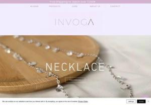 Invoga Shop - Gold and Rhodium plated Jewelry with high quality and unique pieces. World shopping and 1 year of guarantee