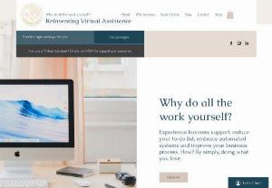 Reinventing Virtual Assistance - Reinventing Virtual Assistance supports small businesses with administration, lead management, professional image, bookkeeping, payroll, social media management and business start up and launch services. This is all done from a home office to save you time, space and money.