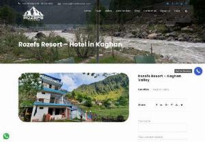 Rozefs Tourism - Hotels in Naran Kaghan available with the best facilities.
Itinerary
Day 1: Naran Kaghan Tour from Islamabad
On this day the participants will depart for Naran Kaghan Tour. The passage will pass through Haripur, Abbotabad and Balakot. We will make quick tea stops on our way. After reaching the hotel the participants will have lunch and rest for some time and will move out for sightseeing.
Night stay at hotel in Naran.

Day 2: Naran Kaghan Tour - Saif Ul Malook
On this day the participants