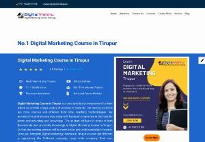Digital Marketing Course In Tirupur | Digital Marketing Training - If You Want to Learn Digital Marketing Course in Tirupur then Digital Vishnu is the Best Choice. We provide Digital Marketing Training with Live Projects. Call Us.�