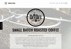 Deebe's Coffee - At Deebe's Coffee, we small batch roast each order as it is received. Roasting is an art and a chemistry experiment wrapped into one. Small batch roasting is not just about roasting smaller amounts of coffee; it's about the size of the batch roasted in relation to the roasting cylinder's maximum capacity (usually defined as no more than 70% capacity) in order to allow for the maximum amount of control to create an even roast every time. Each bean requires an individually developed roast profile