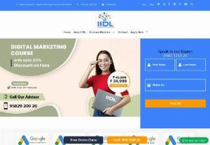 Digital Marketing Institute - IIDL is a reputed Digital Marketing Training Institute in Delhi. Our Digital marketing Course gives you skills needed for Digital Marketing professionals in various industries in the country.
