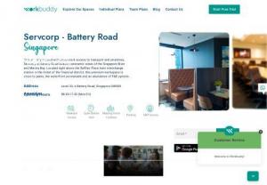 Servcorp Hot Desk and Coworking - Six Battery Road in Singapore - Coworking spaces available at Servcorp, 6 Battery Road, Singapore. Book your hot desk with Workbuddy $129 monthly membership.