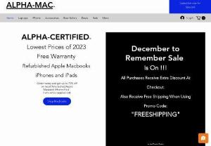 Alpha-Mac - We at Alpha-Mac are here to serve you with the purchase of any used or reconditioned Apple product and more....