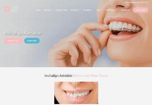 Invisalign Adelaide - Whether your teeth are stained, cracked, damaged or missing-we'll find the best solution for you. Of course, we also offer all the standard general dentistry services to bring your teeth to optimal health and functionality. Oral health is something too many of us overlook, but there's no better time than now to take preventative measures to effectively future-proof your beautiful smile. Visit the team for a consult and start Invisalign Adelaide today!