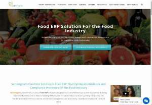 Food erp - Food ERP is the name of a game that has capability to be at the top in the food industry. It helps you to adopt and implement the strategy of efficient allocation of resources throughout the food processing plant.