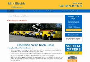 commercial electrician in Evanston, IL - Your local North Shore electricians at Mr. Electric offer professional electrical repairs and on-time emergency services. Schedule your appointment today.