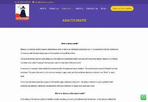 Abacus Maths Online Classes - At Maths Wizard we offer kids a complete advanced abacus and Mental training program that helps build your child's whole brain development, self-confidence, creative thinking, logical and reasoning ability. Our unique abacus Maths course is designed to capture your child's interest and love for Maths.