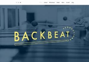 Backbeat Productions, LLC - Backbeat Productions specializes in music education (in the fields of concert percussion, drum set, guitar, and bass), music composition, and music production and engineering.