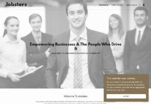 Jobsters Inc - Employment Agency Helping businesses grow by matching the right talent to their specialized staffing and consulting needs, and build rewarding careers for the professionals we place Adhere to a philosophy of 