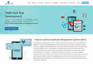 Healthcare App Development Company in USA and India! - Do you want to develop a healthcare app or a complete healthcare management system? Partner with Biz4Solutions- a world-class healthcare app development services provider, to not only manage your hospital, individual practice or medical organization, but also to improve patient experience and boost overall profits.