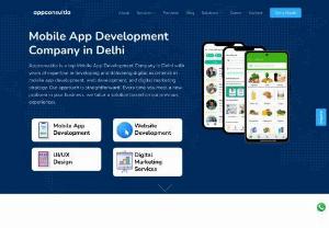 Mobile App Development Company in delhi - Appconsultio is a mobile application development company in Delhi that develops custom mobile applications for your every business need