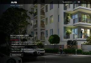 Dlf Garden City Floors, Sector 92 Gurgaon - DLF Garden City Floors is an exclusive group housing project launched by the leaders in real estate market the DLF Group. This project will offer plots for sale. The project is located in Sector 91 / 92, Gurgaon. The customers will have the freedom of space which can be customised as per their own preferred choices. With its advantageous location, the Garden City will have every basic facility like banks, malls, school, multiplex and many more in its neighbourhood.