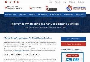 AC Repair in Marysville - Are you facing problems with your AC? Get one of the best services for AC repair in Marysville at an affordable price. In addition, we are available 24/7 for emergency repair services. Contact us at 206-643-1525 to schedule a service.