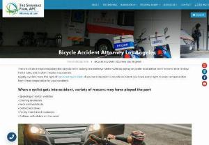 Bicycle Accident Attorney Los Angeles | Bicycle Accident Lawyer Los Angeles - Call our attorney if you have suffered bicycle injury? Our objective is to ensure you get fair compensation that you deserve. Our Bicycle Accident Lawyer Los Angeles help cyclists who have suffered injury in a bike crash. Reach out to the Shahbaz firm Bicycle Accident attorney to discuss your accident case.