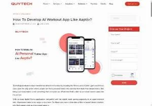 Screenshot of How to make an AI Personal Trainer App like Aaptiv?