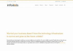 Managed IT Infrastructure Technology Services for Small Business - Infoaxis provides Managed IT Services, IT Infrastructure Technology, cybersecurity, and cloud transformation to small businesses in Mahwah & New Jersey.
