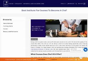 Best Institute for Courses to Become a Chef - IICA - Chef IICA is the best institute for courses to become a chef in India, and its certifications are valid anywhere in the world. The students of IICA get an excellent start to their careers. The courses that are offered by Chef IICA are globally recognized, which is extremely important for serious career-oriented chefs. Chef IICA has been accredited by the World Association of Chef Societies, and as a result, it is internationally acclaimed.