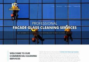 Facade glass cleaning - Facade cleaning services in Chennai, Industrial roof cleaning services