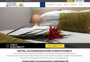 Accommodation Addington - A very warm welcome to the 2 On Whiteleigh Motel in Addington, now one of Christchurch's top locations and a major area for events. We are all here to give you service of the highest standard to make your stay in our brand new architecturally designed 5-star Christchurch home away from home. Our reception has a FREE booking facility for all your tours and activities - local knowledge is the best.