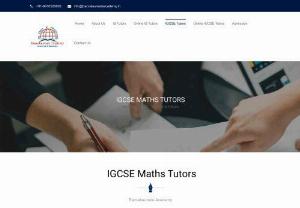 IGCSE Maths Tutors- Baccalaureate Academy - Our highly experienced IGCSE Maths tutors at Baccalaureate Academy have adopted an innovative learning approach that is absolute and multi-dimensional, marking practice test papers and query clearing sessions inclusively attached to it. The IGCSE (International General Certificate of Secondary School) tutoring program at Baccalaureate Academy is specifically designed to help students excel in the Cambridge IGCSE examination.