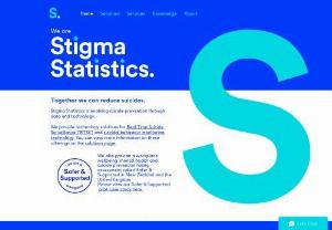 Stigma Statistics - Stigma Statistics enables suicide prevention through data and technology