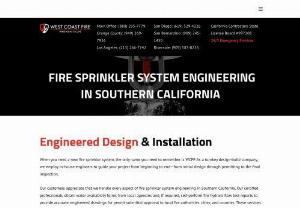 engineering drawings los angeles - We offer fire protection services in the Southern part of California including San Juan Capistrano. Contact our fire protection professionals to know more.