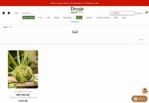 Buy Deyga's Natural and Organic Aloe vera Gel Online | Pure and Handmade - Our natural aloevera gel moisturizes your skin and keeps it soft and healthy. Our organic aloevera gel is pure and effective.