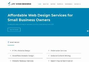 Affordable Web Design Services - Jay Anwer Designs specializes in providing affordable web design services to businesses. Our main area of expertise is in creating mobile friendly websites in Wordpress