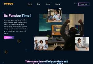 Virtual Team Building Games/Activities for Remote Teams - Fundoo Friday is gaming platform which allows to organize online team building games for remote teams.